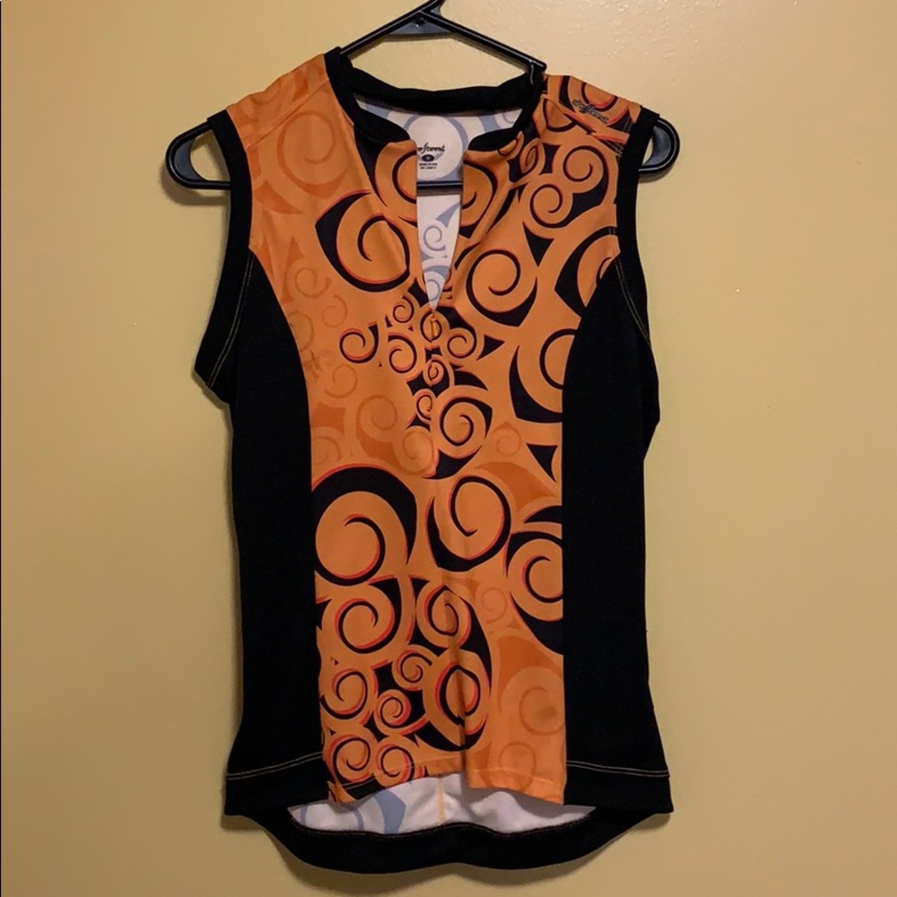 Women’s sleeveless cycling shirt
